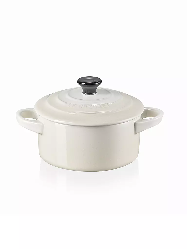 LE CREUSET | Mini-Cocotte "Poterie" 10 cm 0,2 L Meringa | Crema