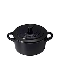 LE CREUSET | Mini-Cocotte "Poterie" 10 cm 0,2 L Meringa | Nero