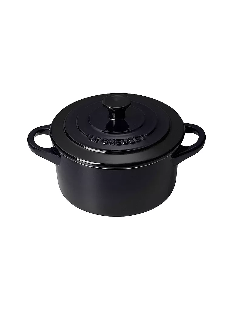 LE CREUSET | Mini-Cocotte "Poterie" 10cm (nero) 0,2L | Nero