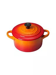 LE CREUSET | Mini-Cocotte "Poterie" 10 cm 0,2 L Meringa | Arancione