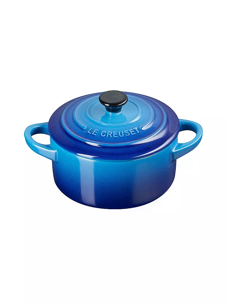 LE CREUSET | Mini-Cocotte POTERIE 10cm/0,2L Azure | Blu
