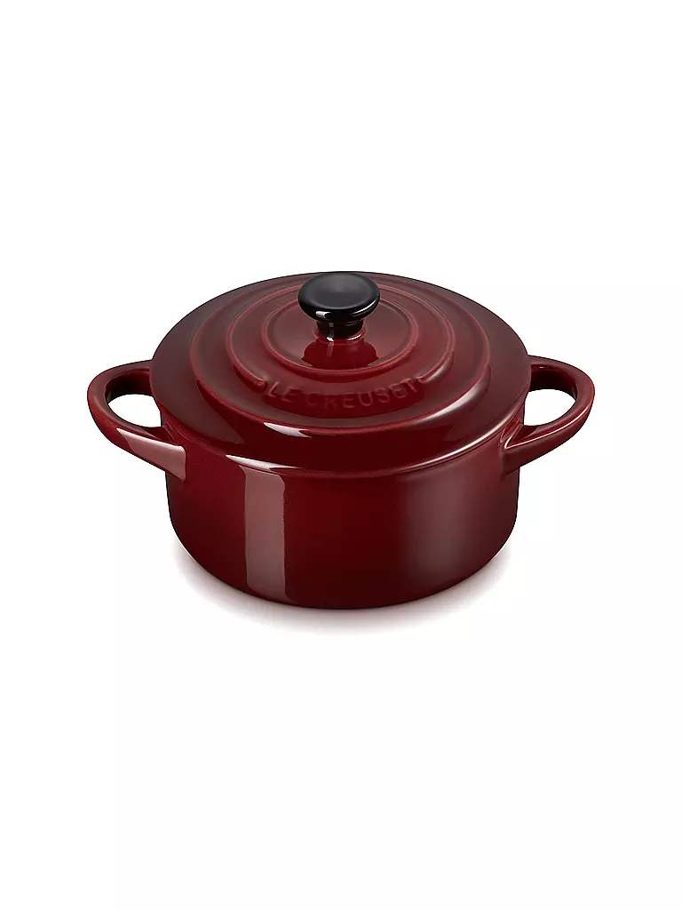 LE CREUSET | Mini-Cocotte POTERIE 10cm/0,2L Granato | Rosso scuro