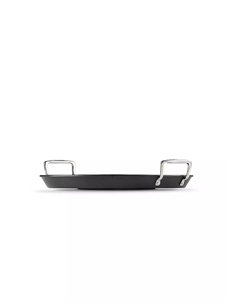 LE CREUSET | Padella ovale antiaderente in alluminio 40 cm/2 l Nera | 