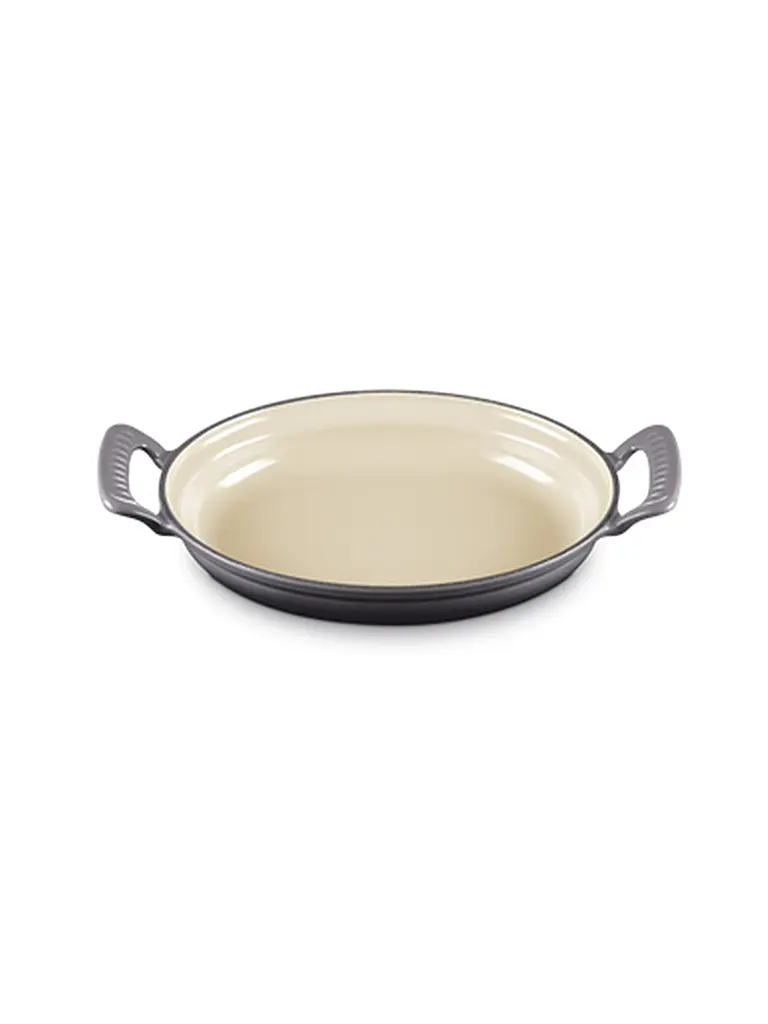 LE CREUSET | Padella ovale MODERN HERITAGE 28cm Flint | Grigio