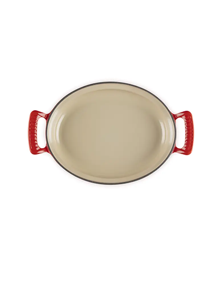 LE CREUSET | Padella ovale MODERN HERITAGE 28cm Rosso ciliegia | 