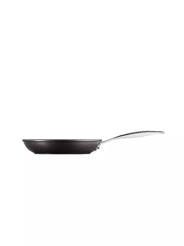 LE CREUSET | Padella piatta antiaderente in alluminio 24 cm | Nero