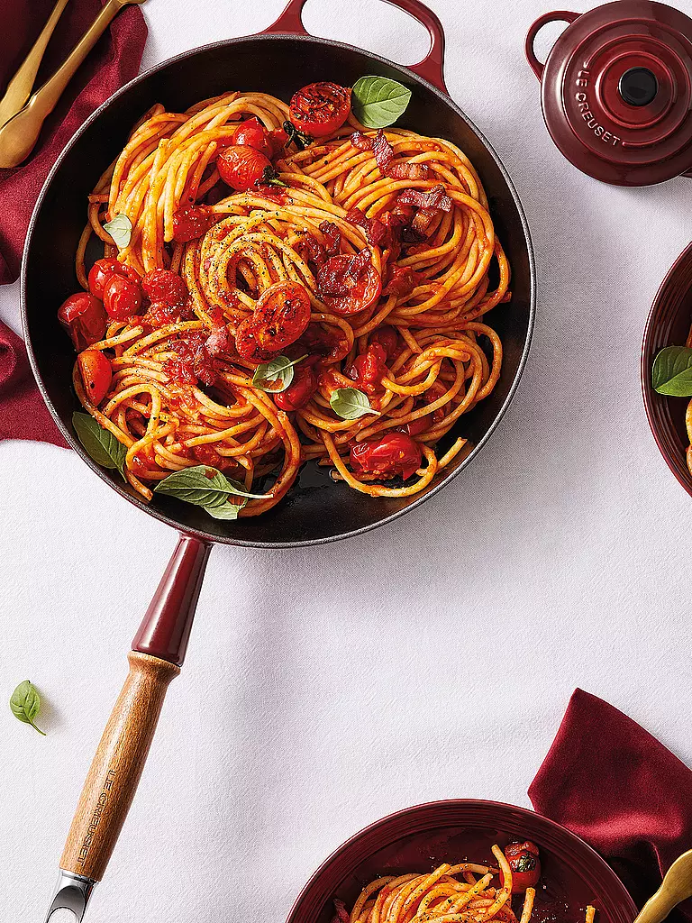 LE CREUSET | Padella Signature 28 cm/2,6 l Granato | Rosso scuro