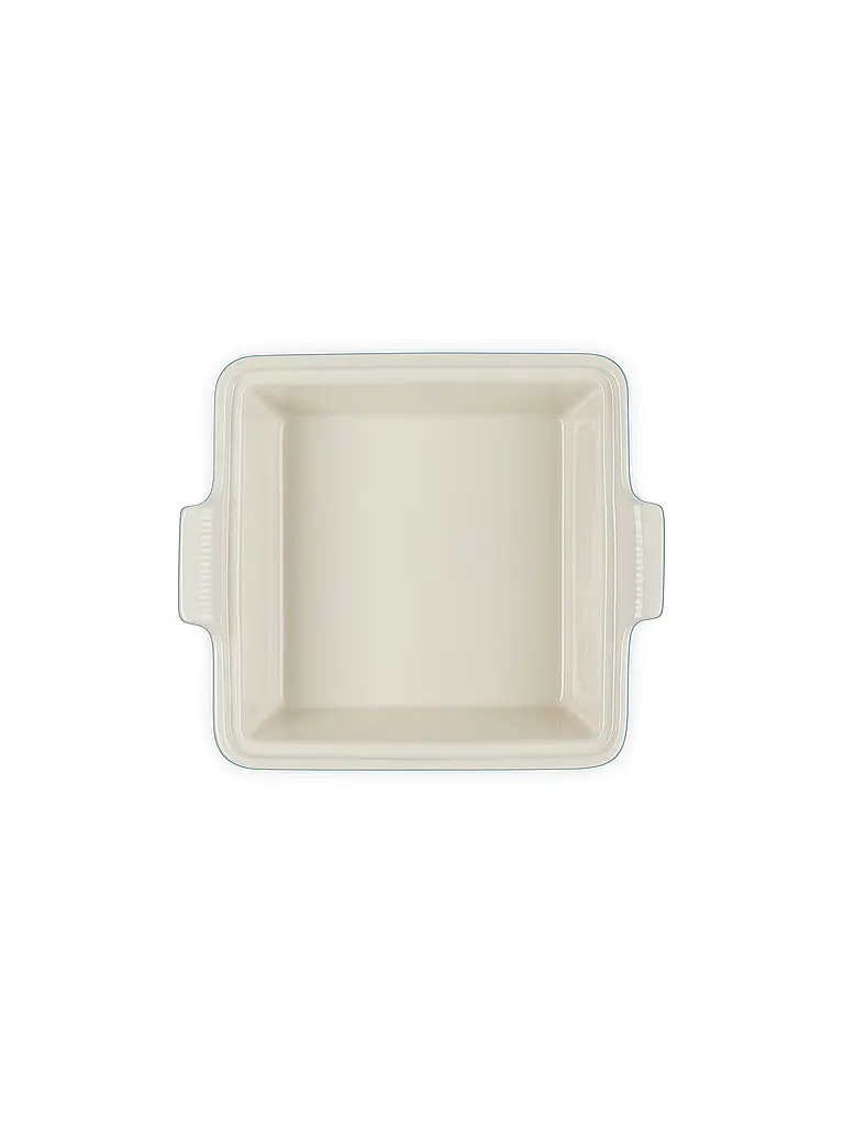 LE CREUSET | Pirofila quadrata con coperchio 23cm/2,4l TRADITION Sea Salt | Grigio chiaro