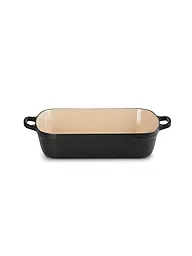 LE CREUSET | Pirofila rettangolare in ghisa 33 cm/4,9 l SIGNATURE Nera | Nero