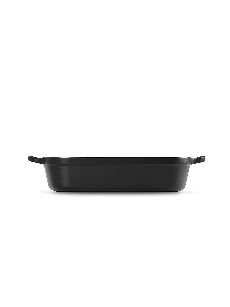 LE CREUSET | Pirofila rettangolare in ghisa 33 cm/4,9 l SIGNATURE Nera | Nero