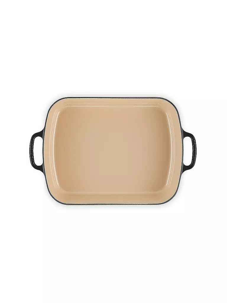 LE CREUSET | Pirofila rettangolare in ghisa 33 cm/4,9 l SIGNATURE Nera | Nero