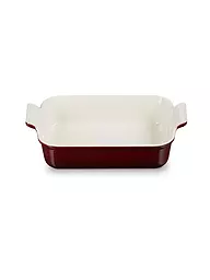 LE CREUSET | Pirofila Tradition 26x17cm/ 2,4l (Rosso Forno) | Rosso scuro