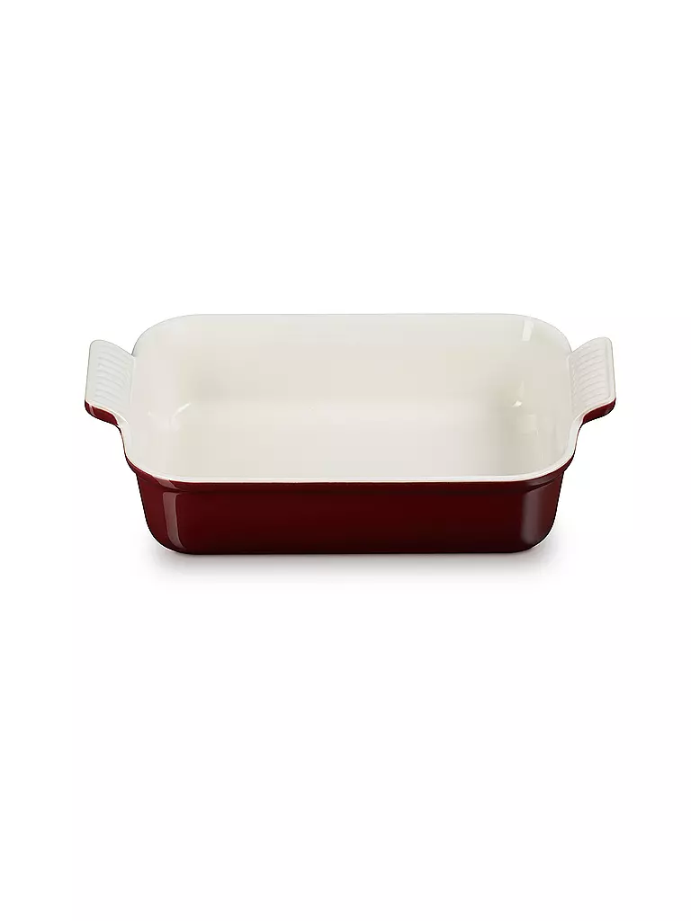 LE CREUSET | Pirofila rettangolare Tradition in gres 26x19cm/2,4l Garnet | Rosso scuro