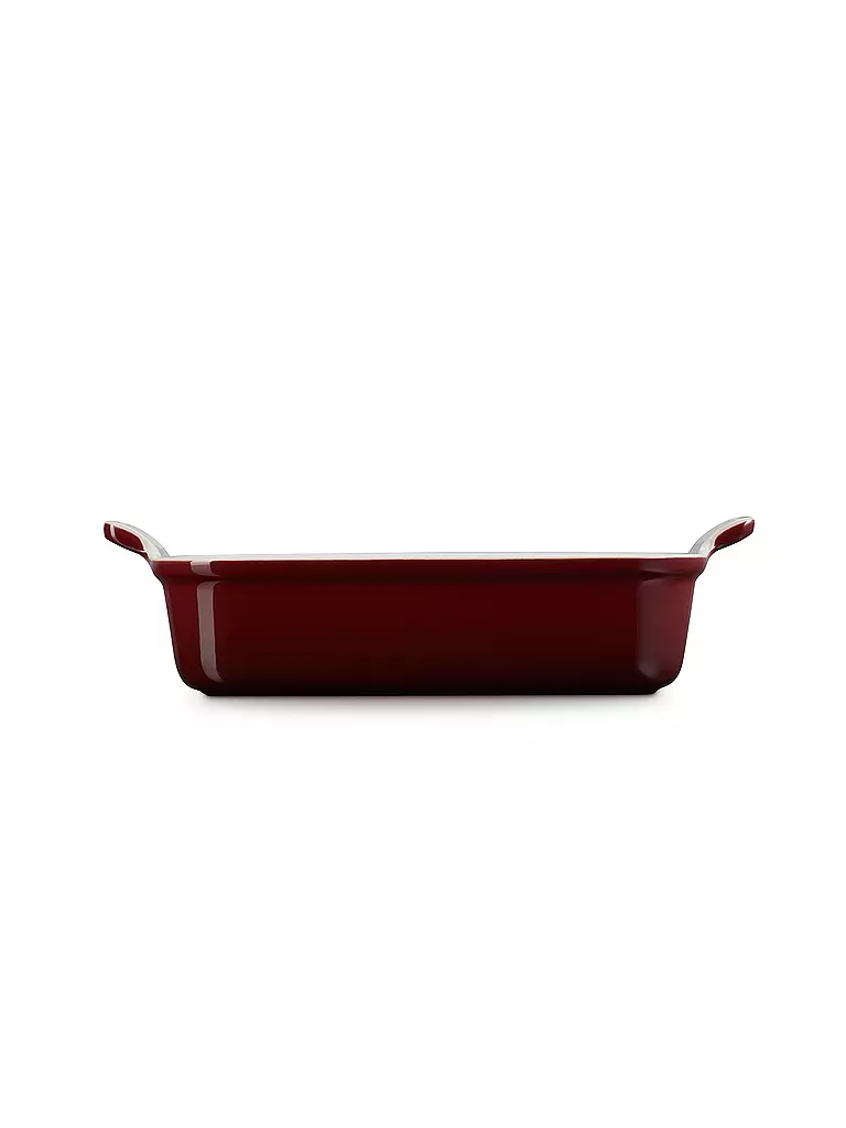 LE CREUSET | Pirofila rettangolare Tradition in gres 26x19cm/2,4l Garnet | Rosso scuro
