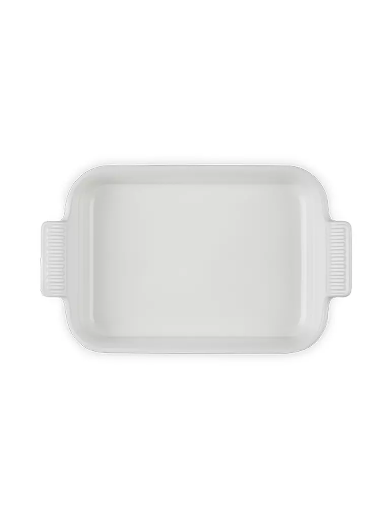 LE CREUSET | Pirofila rettangolare Tradition in gres 26x19cm/4,2l Meringue | Crema