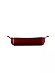 LE CREUSET | Pirofila Tradition 32x24cm Meringue | Rosso scuro