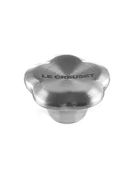 LE CREUSET | Pomello per coperchio 4,5 cm Fiore SIGNATURE Acciaio inossidabile | Argento