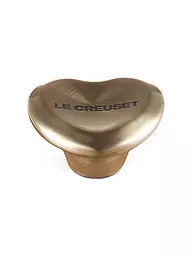 LE CREUSET | Pomello per coperchio a cuore 4,7 cm SIGNATURE Oro chiaro | Oro