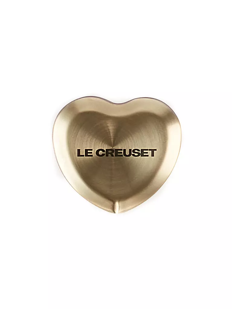 LE CREUSET | Pomello per coperchio a cuore 4,7 cm SIGNATURE Oro chiaro | 