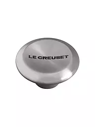 LE CREUSET | Pomello per coperchio SIGNATURE 5,7 cm in acciaio inox | Argento