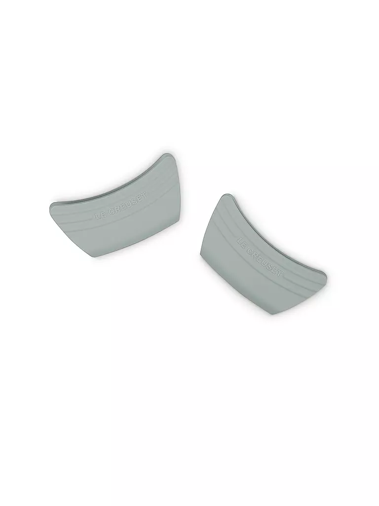 LE CREUSET | Protezione per manico in silicone, set da 2, Garnet | Grigio chiaro