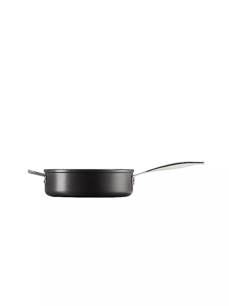LE CREUSET | Saltapasta antiaderente in alluminio con manico ausiliario 26 cm/4 l | Nero