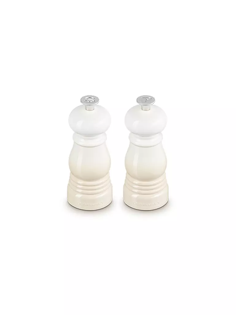 LE CREUSET | Set mini macina sale e pepe 12,5 cm Meringue | Crema