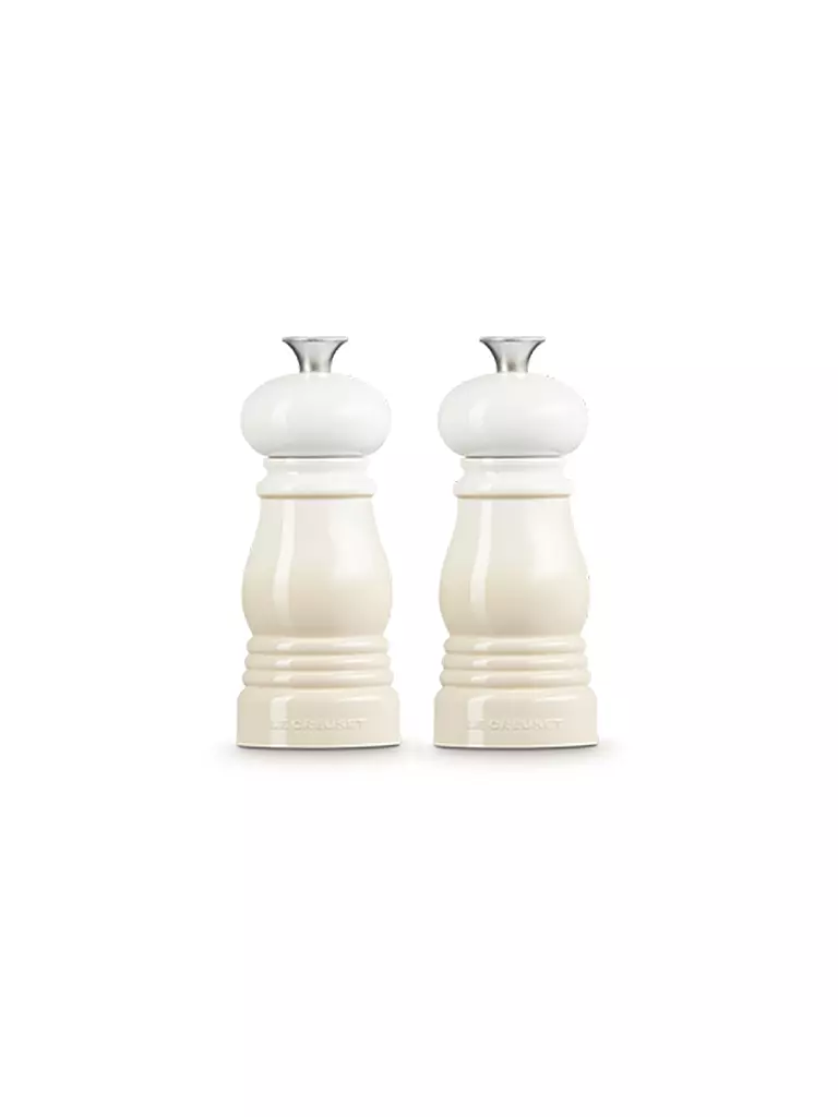 LE CREUSET | Set mini macina sale e pepe 12,5 cm Meringue | Crema