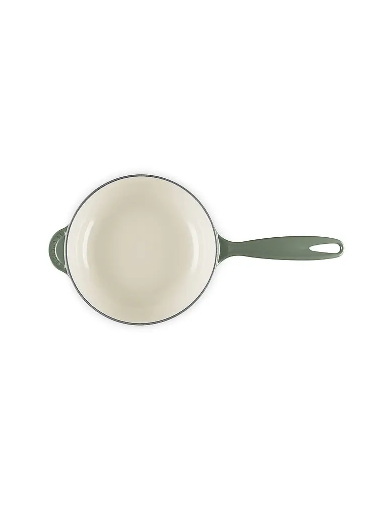 LE CREUSET | Stielkasserolle mit Deckel 21cm HOLLY Thyme | Verde scuro