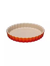 LE CREUSET | Tarteform "Poterie" 28cm/2,1l (Rosso Forno) | Arancione