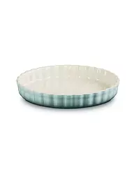LE CREUSET | Tarteform "Poterie" 28cm/2,1l (Rosso Forno) | Grigio chiaro