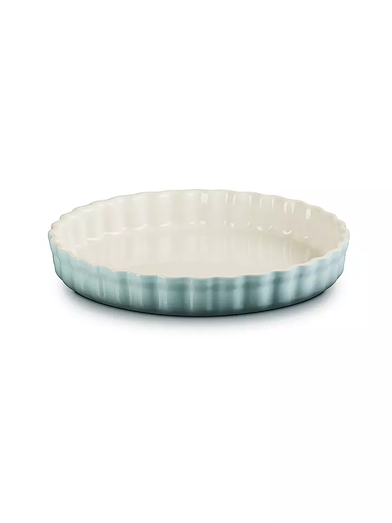 LE CREUSET | Tarteform 28cm/2,1l POTERIE Sea Salt | Grigio chiaro