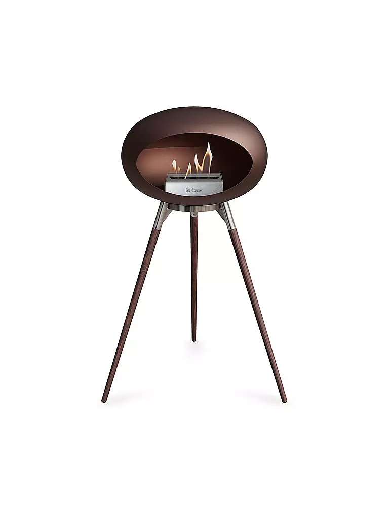 LE FEU | Camino 79cm GROUND HIGH Marrone Scuro | Marrone