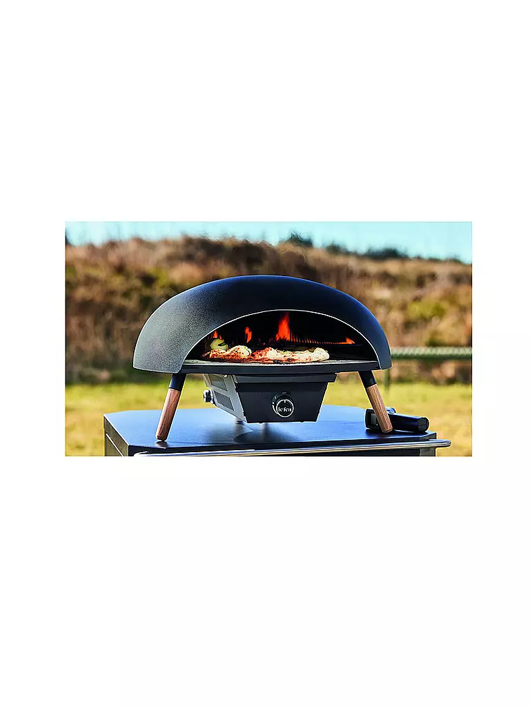LE FEU | Forno per pizza 52cm TURTLE 3.1 Nero | Nero