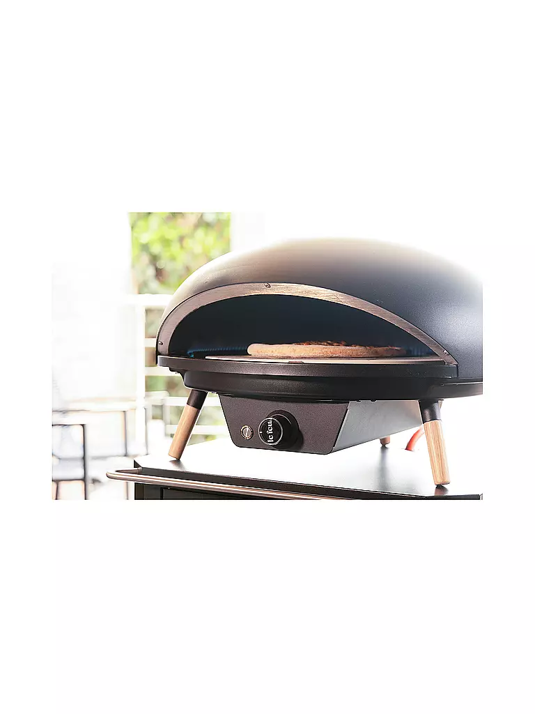 LE FEU | Forno per pizza 62 cm TURTLE MOTION 3.1 Nero | Nero