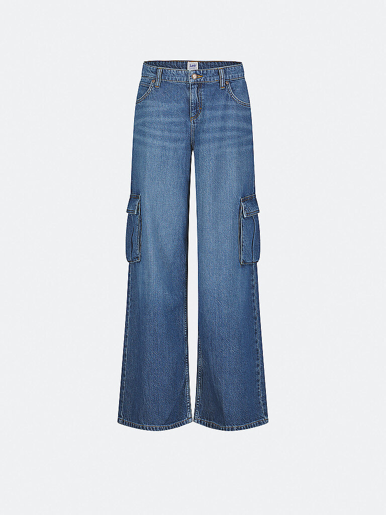 Jeans a gamba larga blu 30/L31