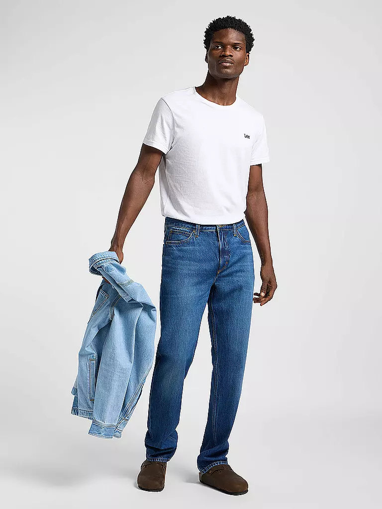LEE | Jeans Straight Fit WEST | Blu scuro