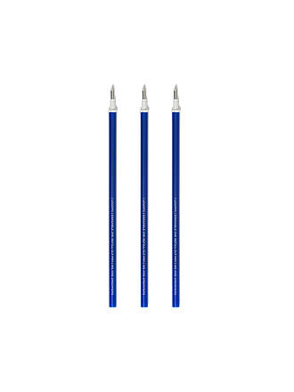 LEGAMI | Ricarica per penna gel cancellabile, confezione da 3. Blu