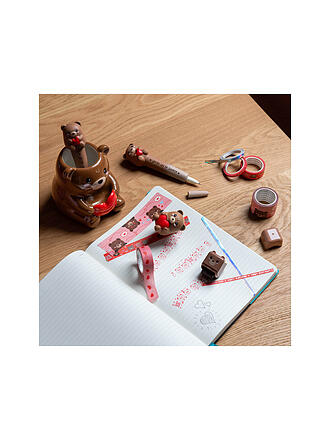 LEGAMI | Temperamatite con effetto luce e contenitore - Teddy Bear - Sharpening is Magic