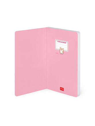 LEGAMI | Taccuino fotografico a righe Medium Corgi