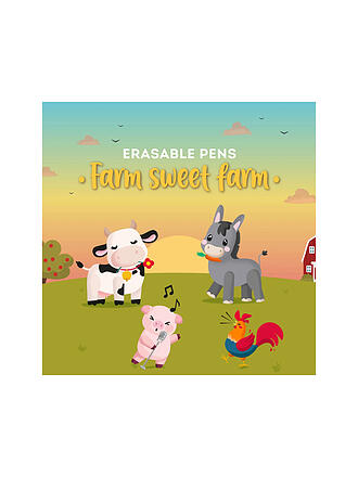 LEGAMI | Set di 4 penne gel cancellabili - Erasable Pen