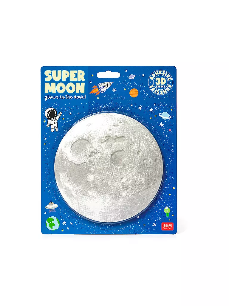 LEGAMI | Luna luminosa autoadesiva SUPER MOON | 