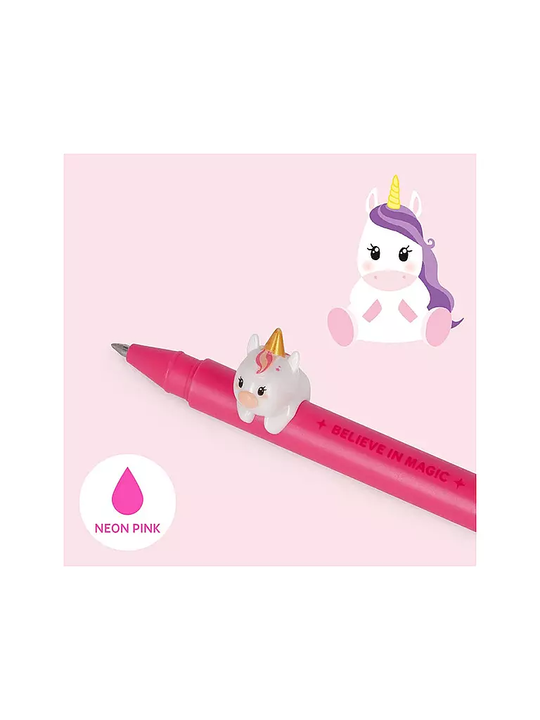 LEGAMI | Penna gel - Lovely Friends UNICORN | Senza colore