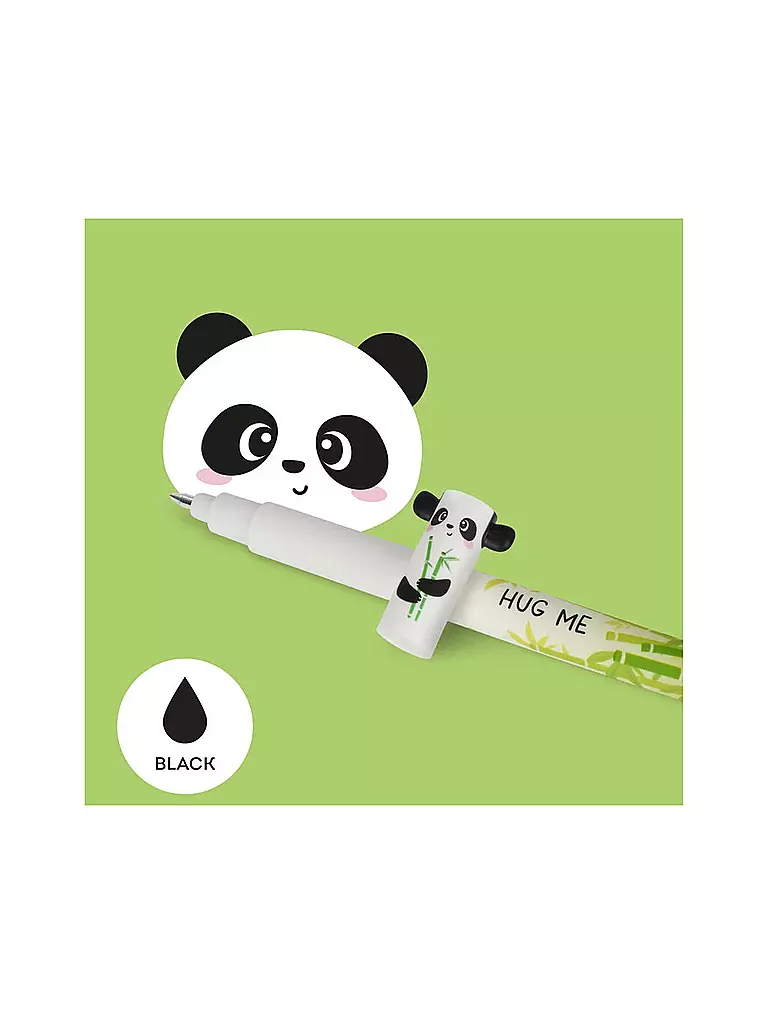 LEGAMI | Penna Gel Cancellabile - Erasable Pen PANDA | Senza colore