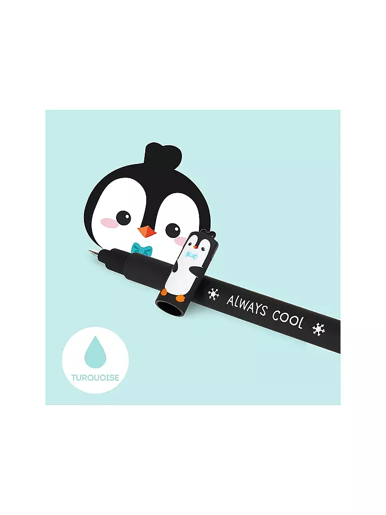 LEGAMI | Penna gel cancellabile PENGUIN | Senza colore