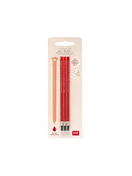 LEGAMI | Ricarica per penna gel cancellabile, confezione da 3, rosso | Senza colore
