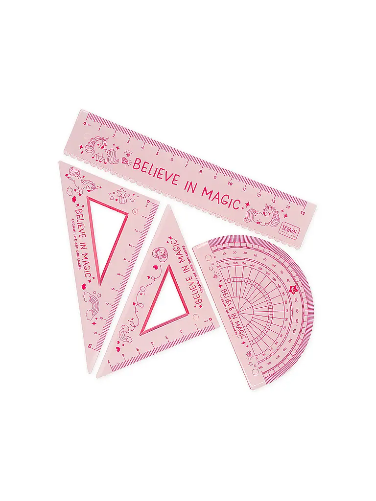 LEGAMI | Set di geometria Tu comandi! UNICORN | Senza colore