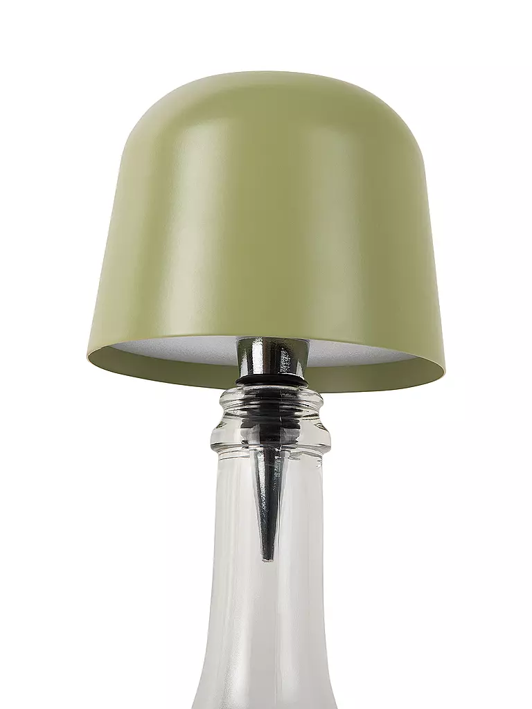LEITMOTIV | Lampada da bottiglia LED CONE HAT Tea Green | Verde