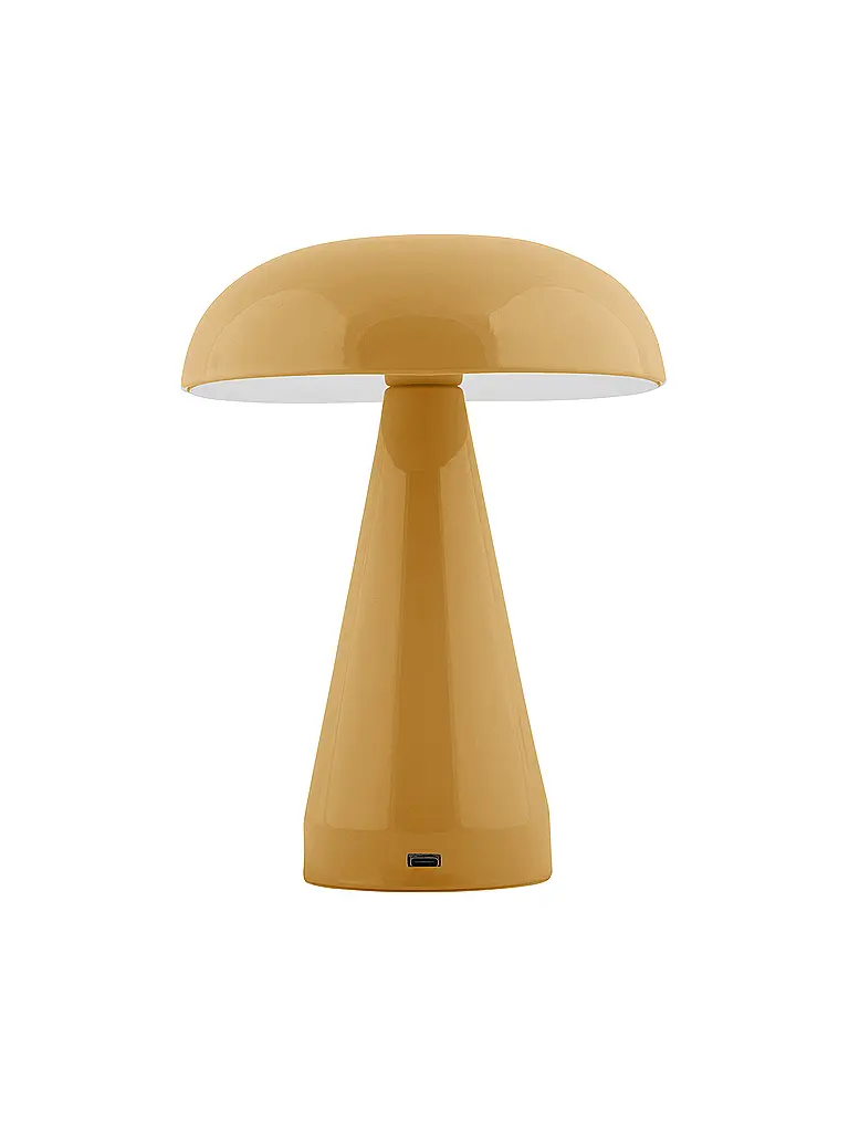 LEITMOTIV | Lampada da tavolo LED 15,5x20,56cm Giallo ocra | Giallo