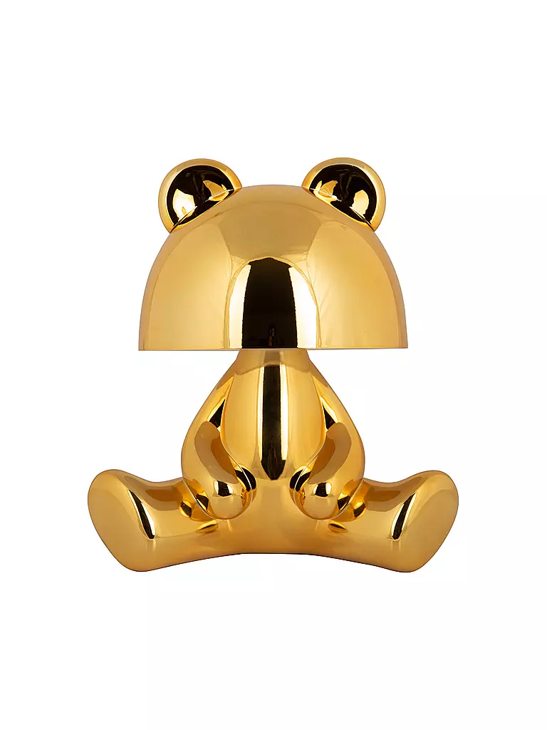 LEITMOTIV | Lampada da tavolo LED BEAR Bluetooth placcata in oro | 